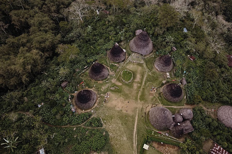 Wae Rebo's conical homes